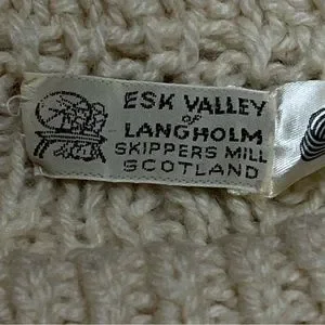 Esk Valley | Sweaters | Vintage Esk Valley Scotland Cream Classic